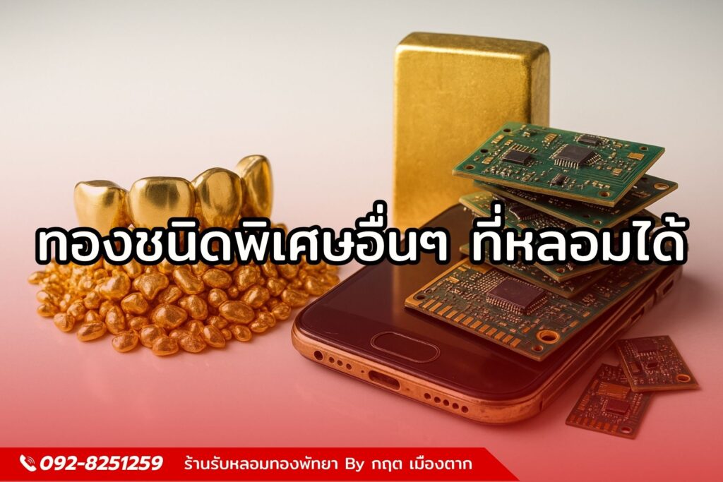 ทองชนิดพิเศษอื่นๆ ที่หลอมได้