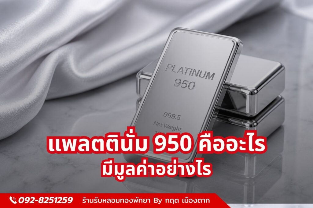 แพลตตินั่ม 950 คืออะไร มีมูลค่าอย่างไร